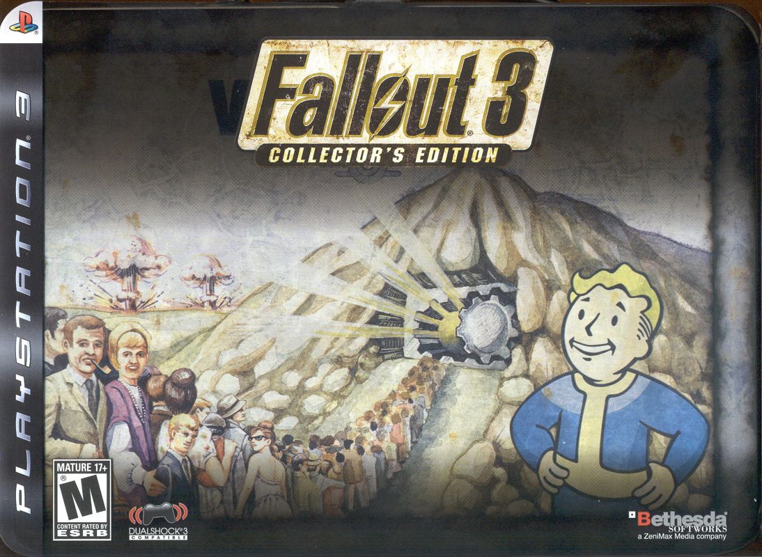 Fallout 3 box art for Playstation 3